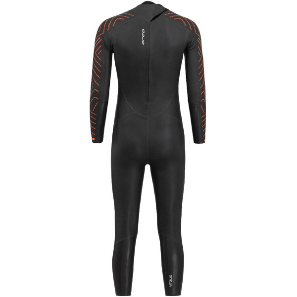 2026 Orca Mens Vitalis TRN  Back Zip Open Water Swim Wetsuit NN280401 - Black